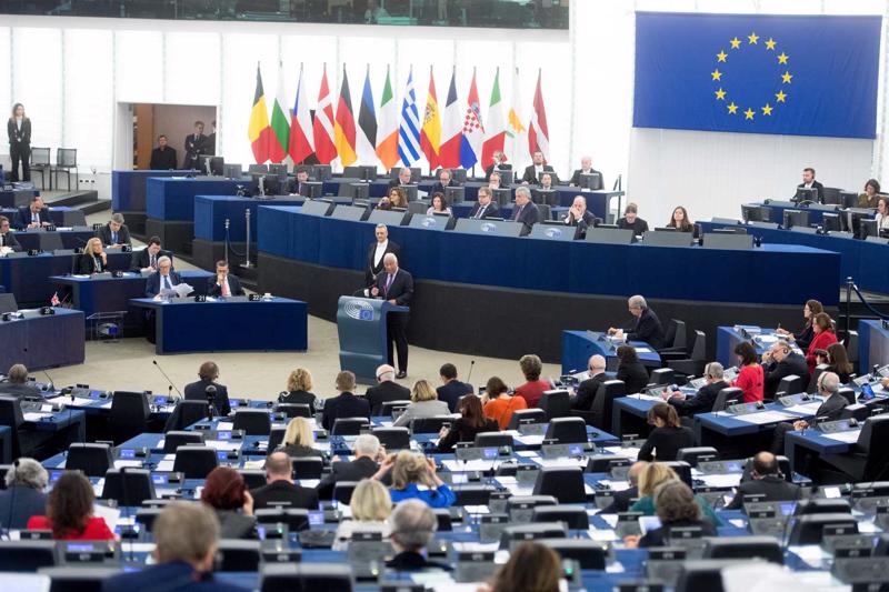 Eiropas Parlamenta plenārsēde. Strasbūra, Francija, 14.03.2018.