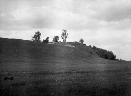 Mūkukalna pilskalns. Kokneses pagasts, 1924. gads.