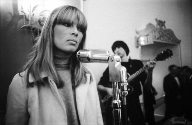 Niko un The Velvet Underground ģitārists Stērlings Morisons. Ņujorka, 1966. gads.