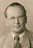Mākslas zinātnieks Jānis Siliņš. Vircburga, ap 1945–1950. gadu.