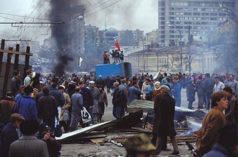 Politiskā krīze Maskavā. 02.10.1993.