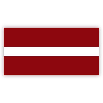 Latvijas valsts karogs.