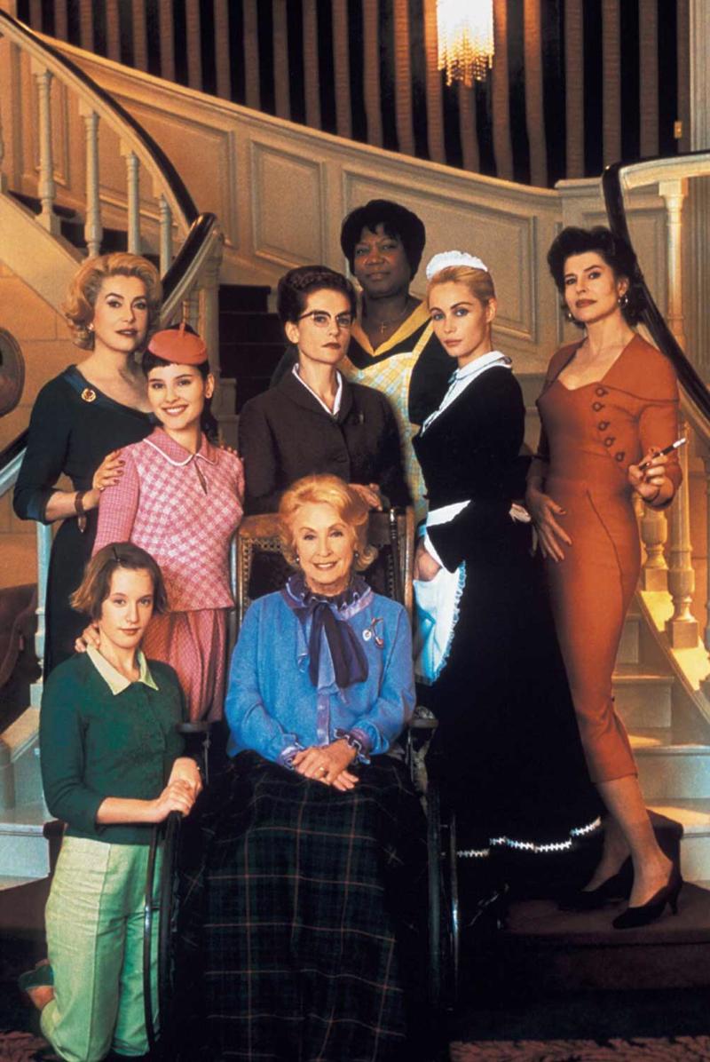 Filmas "8 sievietes" galvenās varones. 2002. gads.