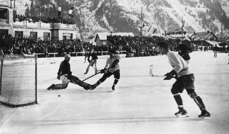 Hokejs ziemas olimpiskajās spēlēs. Šamonī, 08.02.1924.
