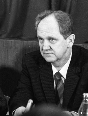 Boriss Pugo. Rīga, 1987. gads.