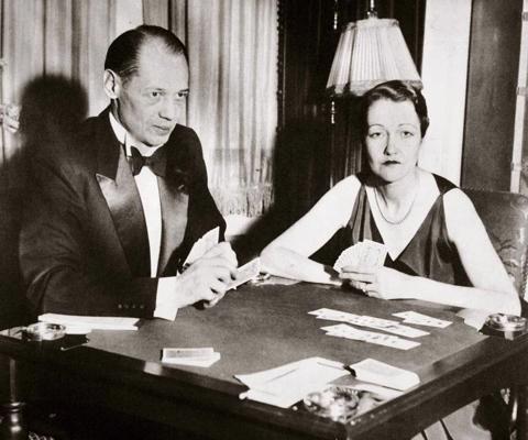 Elijs Kalbertsons ar kundzi Džozefīni Kalbertsoni (Josephine Culbertson). 1931. gads.
