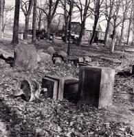 Izpostītie Lielie kapi. Ap 1970. gadu.
