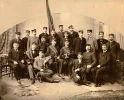 Studentu korporācijas "Fraternitas Arctica" konventa locekļi Rīgā, 1903. gada rudens semestris.