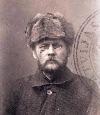 Paulis Zolts pēc atgriešanās no Krievijas, 1918. gads.