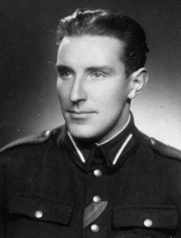 Kārlis Mūsiņš 1942. gada pavasarī.