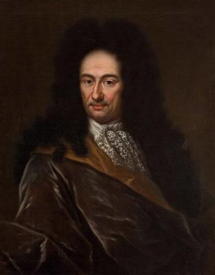 Gotfrīds Vilhelms Leibnics. Nezināma mākslinieka glezna, ap 1711. gadu.
