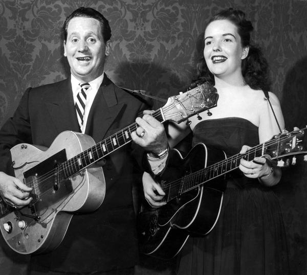 Less Pols un Mērija Forda. Ap 1950. gadu.