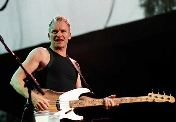 Stings koncertā Jūrmalā. Latvija, 16.06.2001.