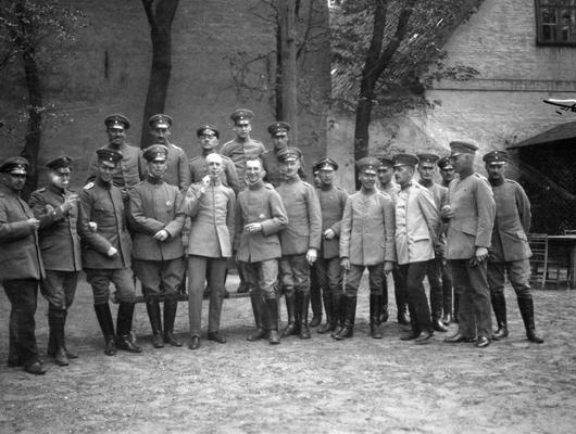 27. jēgeru bataljona virsnieki. Latvija, 1917. gads.