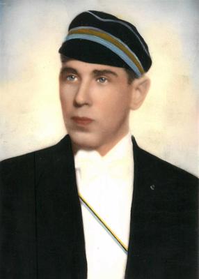 Jurijs Begrovs – viens no studentu korporācijas "Fraternitas Rossica" dibinātājiem. 20. gs. 30. gadi.