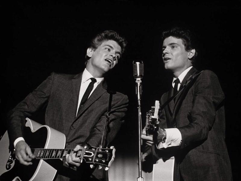 The Everly Brothers uzstājas Ņujorkā. ASV, 1961. gads.